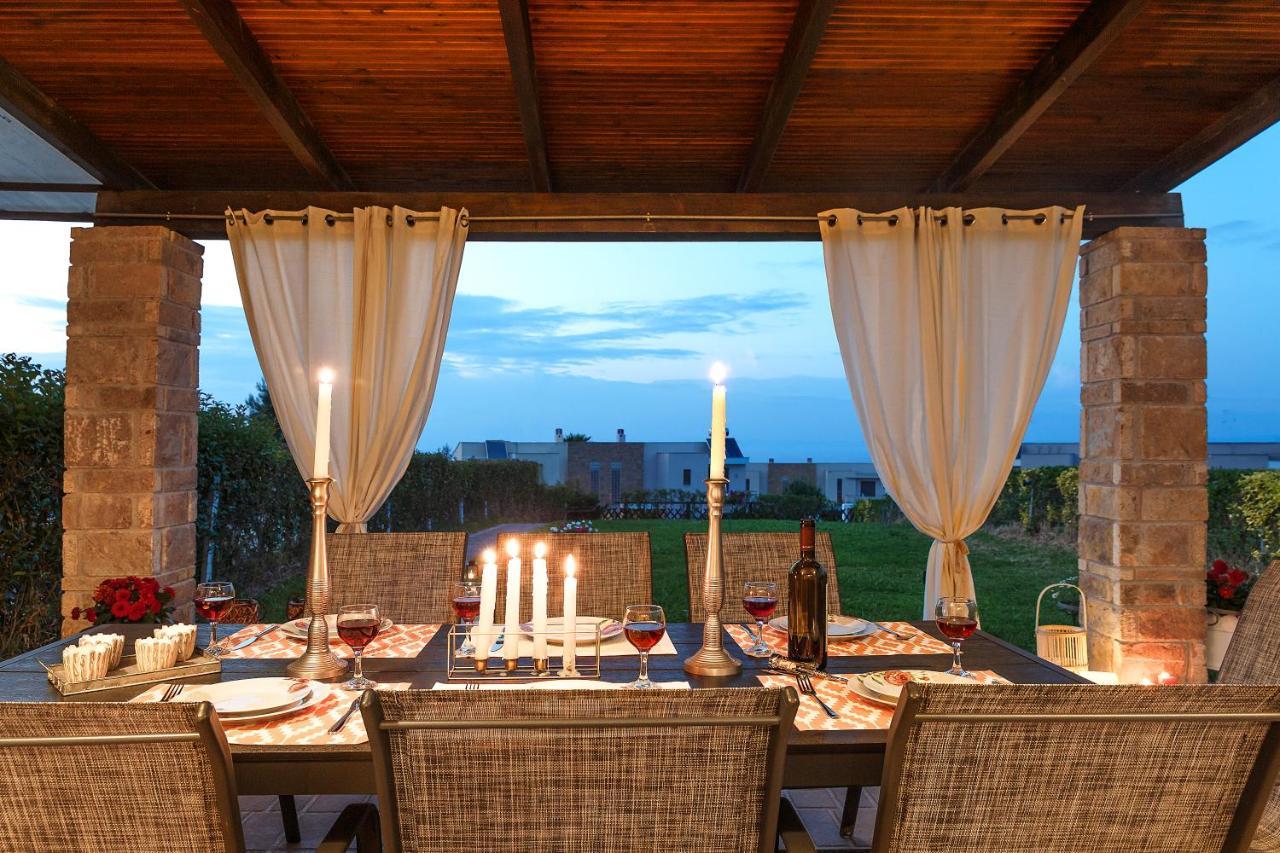 Villa Orelia Ханиоти Экстерьер фото